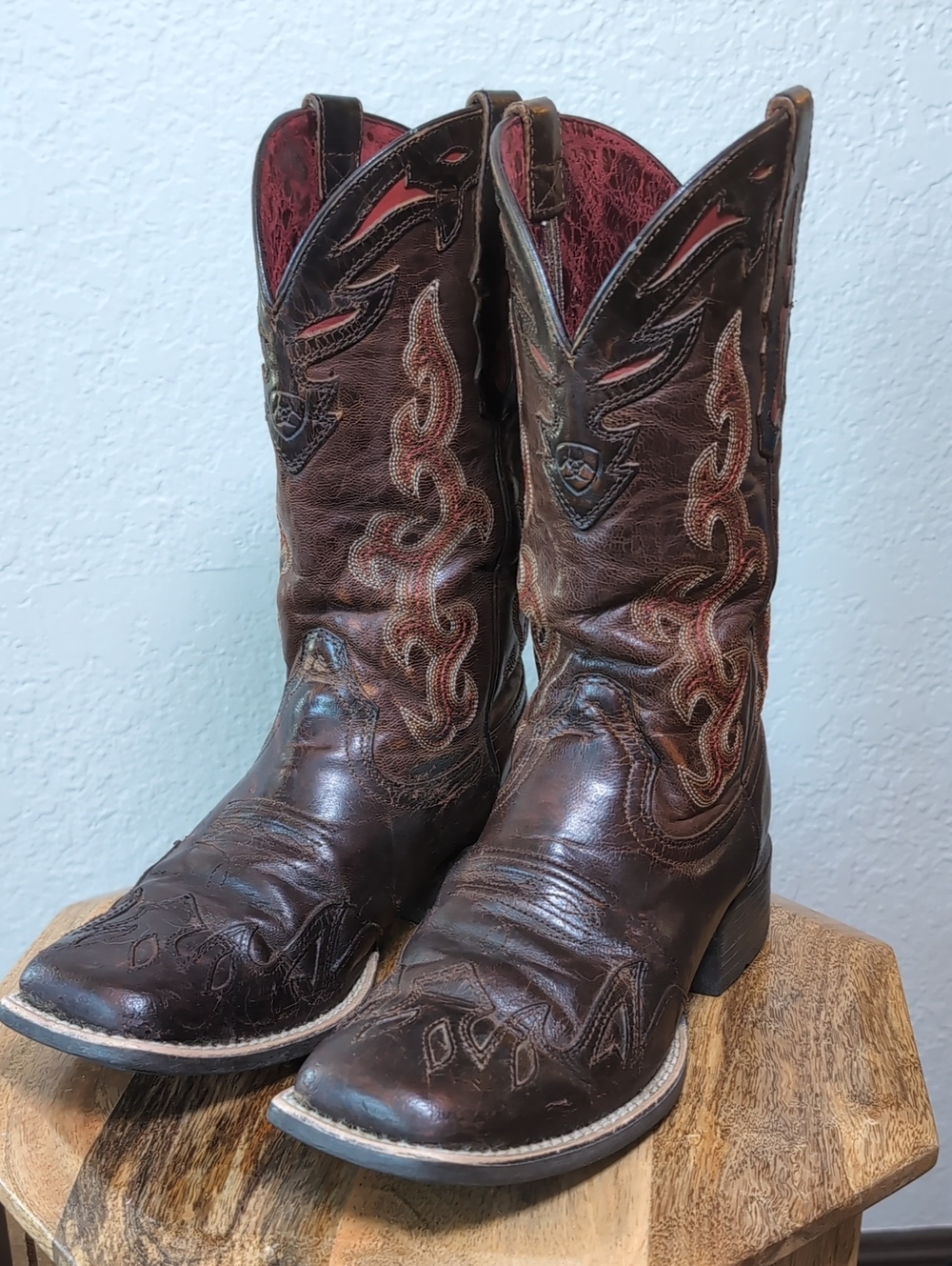 Ariat Women's Brown Leather Western Cowboy Boots